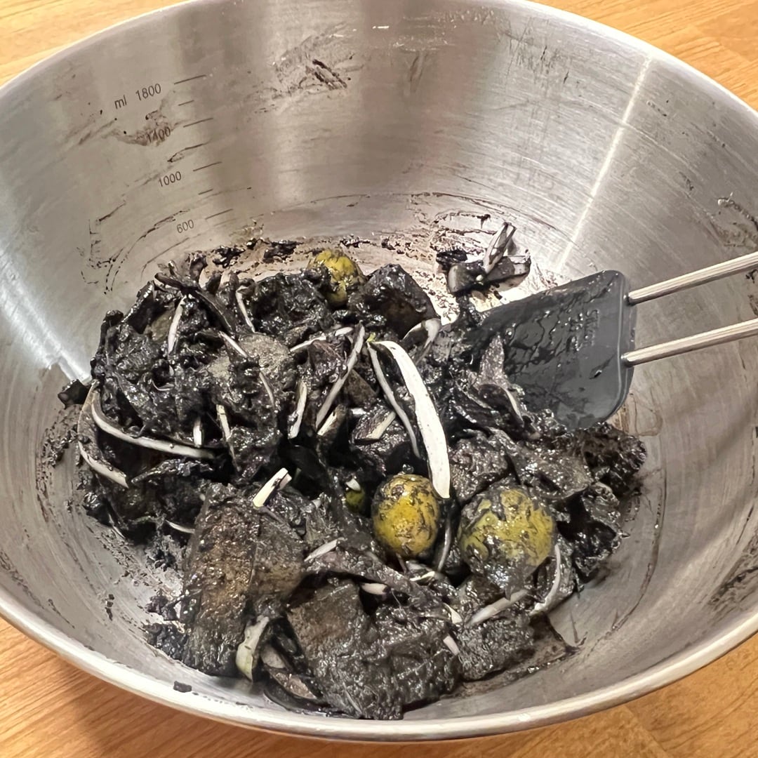 【吉祥寺マルイ】あえるだけのパスタソースでいかすみポテトサラダ_Sv0Qqz