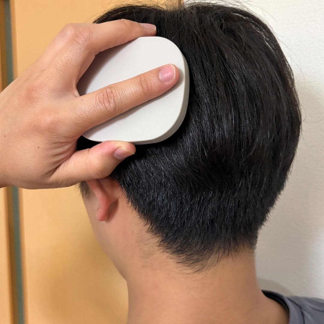 頭のマッサージ
