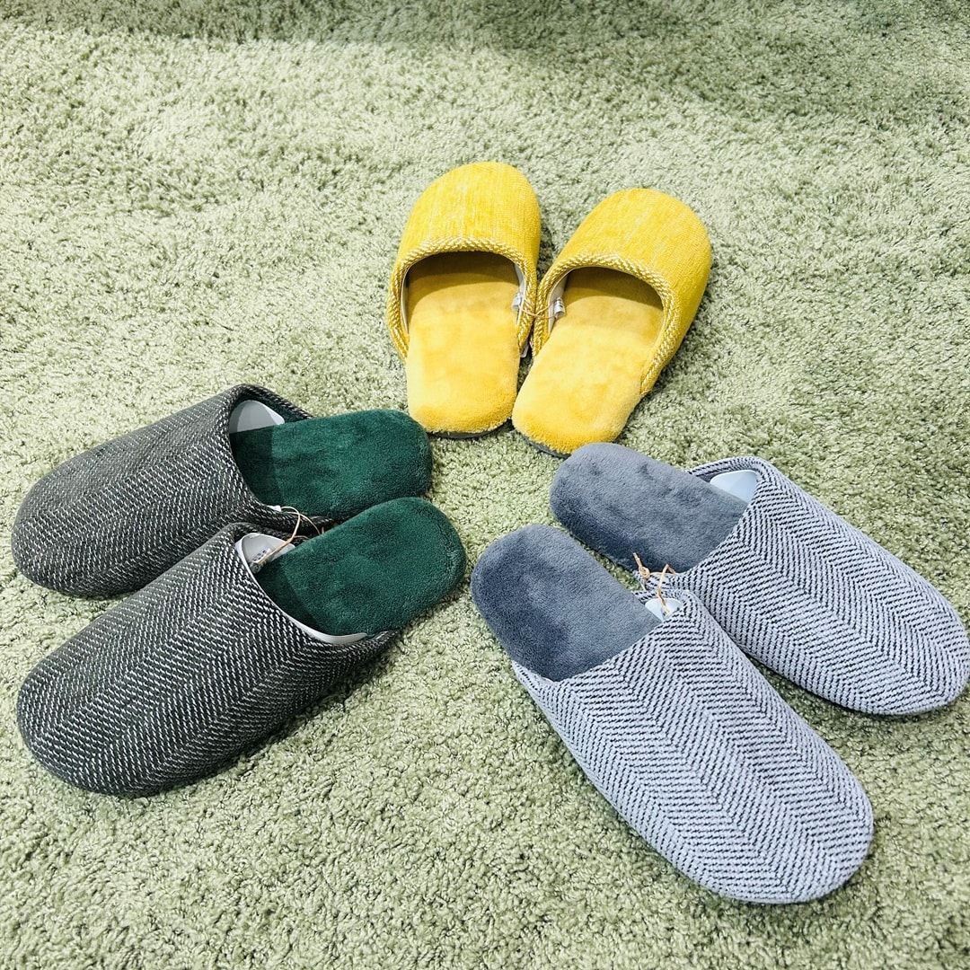 【ゆめタウン高松】シェニールスリッパ全色