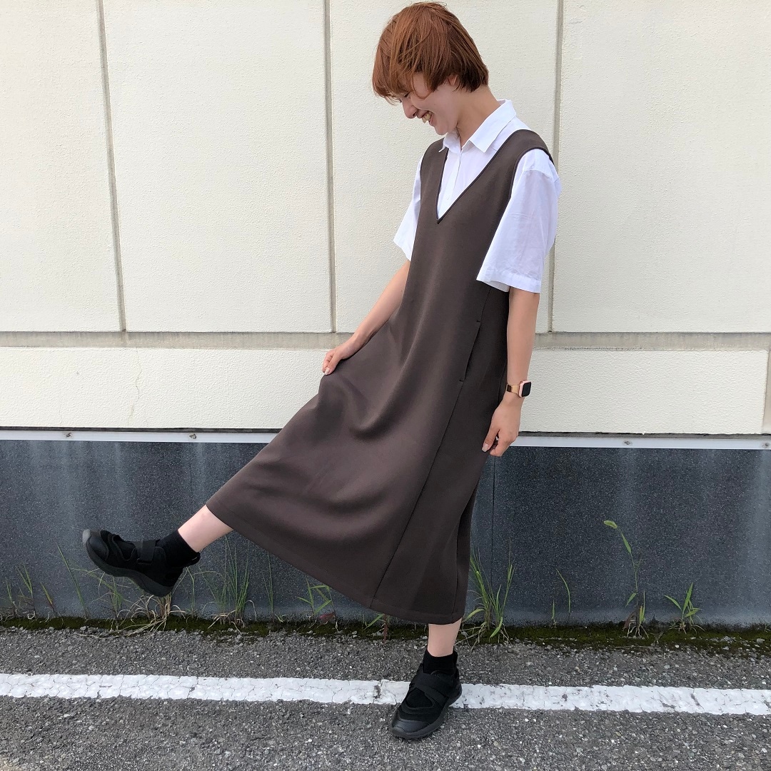 ジャンパースカートの写真