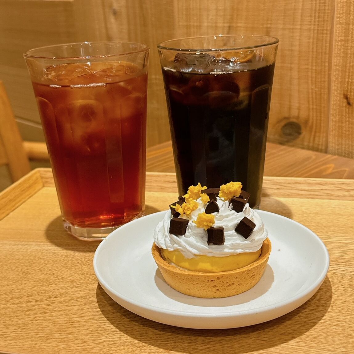 【Café＆Meal近鉄四日市】マンゴータルト１