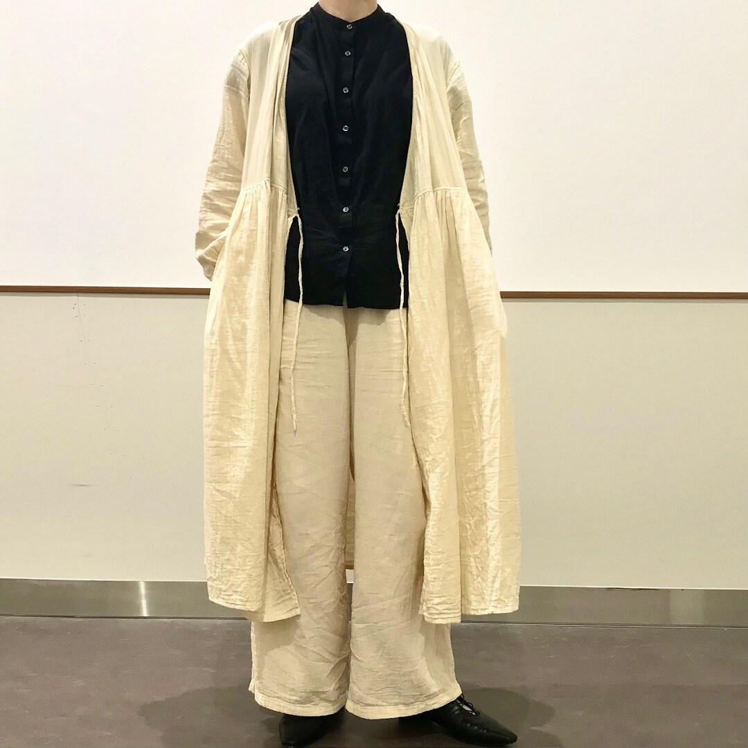 【ザ・モール仙台長町】ふんわりしぼガーゼロングカーディガン