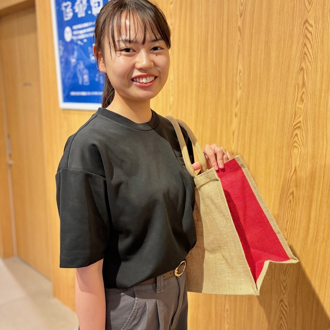 【ザ・モール仙台長町】ジュートマイバッグ　A4　色付き