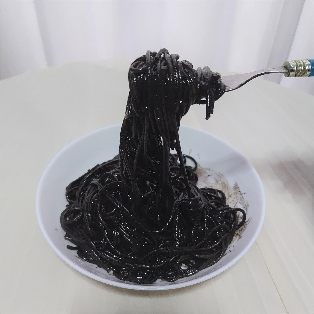 いかすみパスタ