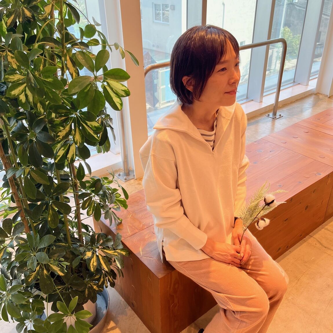 座り