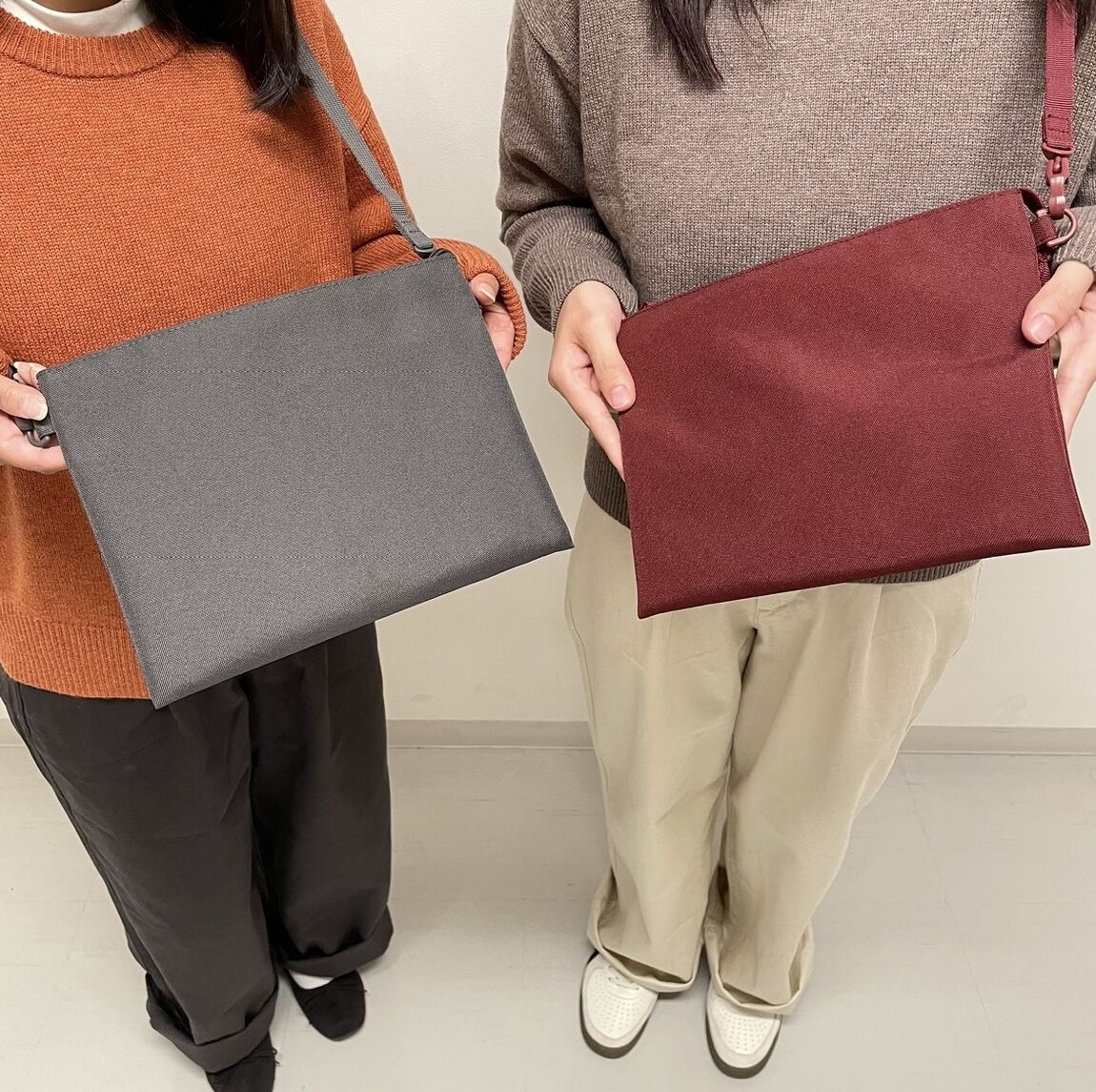 サコッシュのアップの写真
