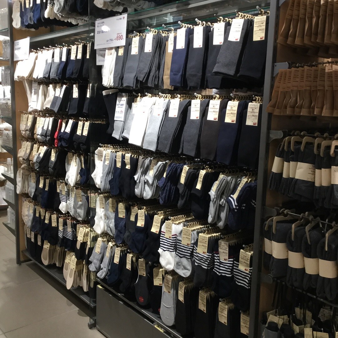 【京都ポルタ】足なり直角　えらべる靴下｜ずっと、見直し。