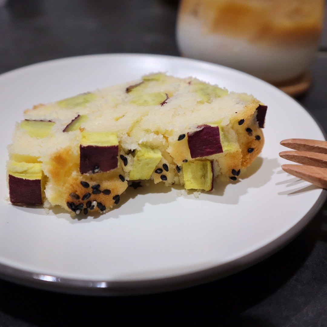 米粉のさつまいもパウンドケーキ