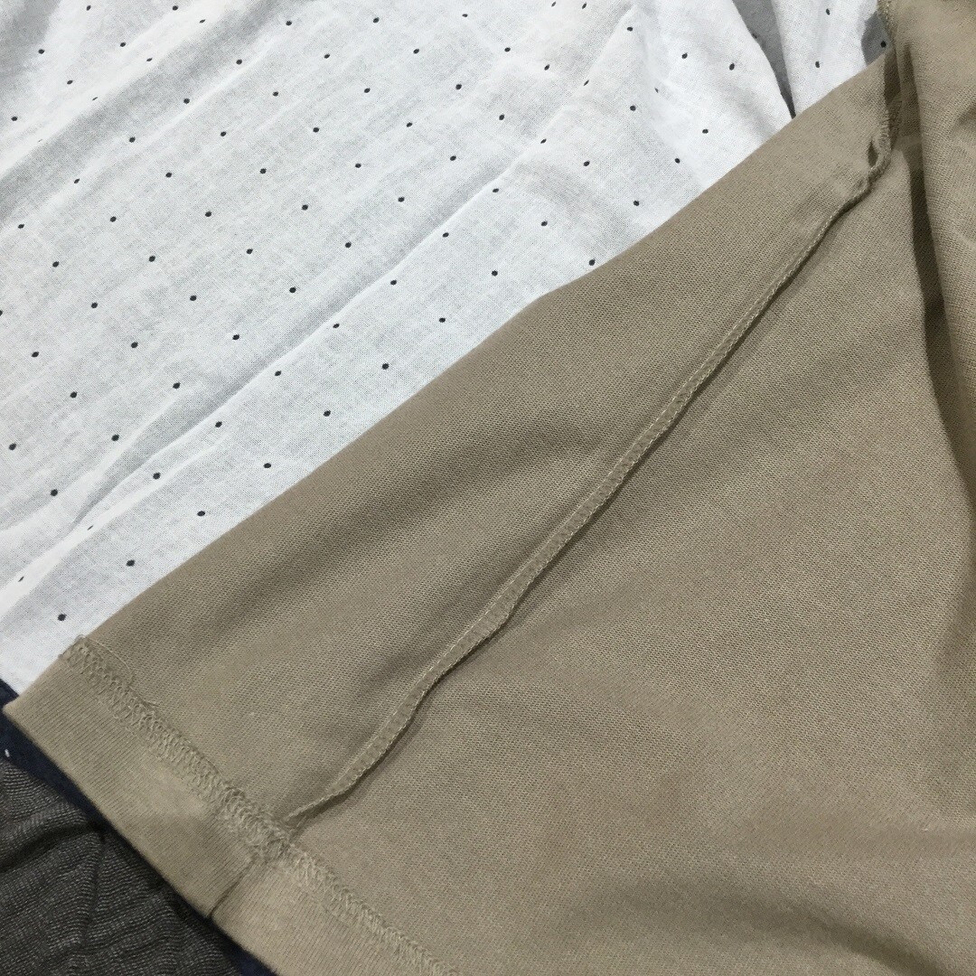 パジャマ　縫い目