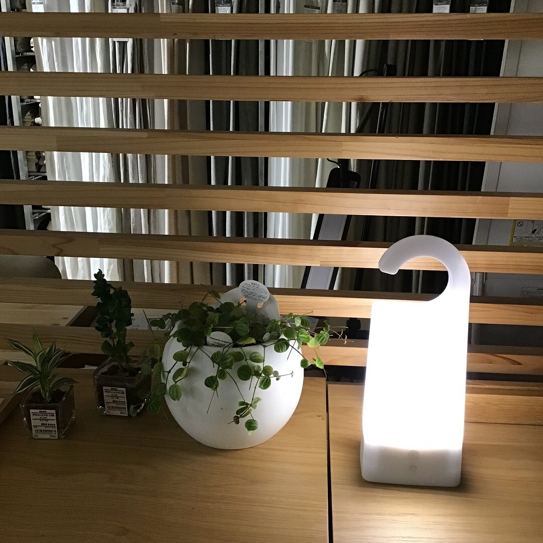持ち運べるあかり