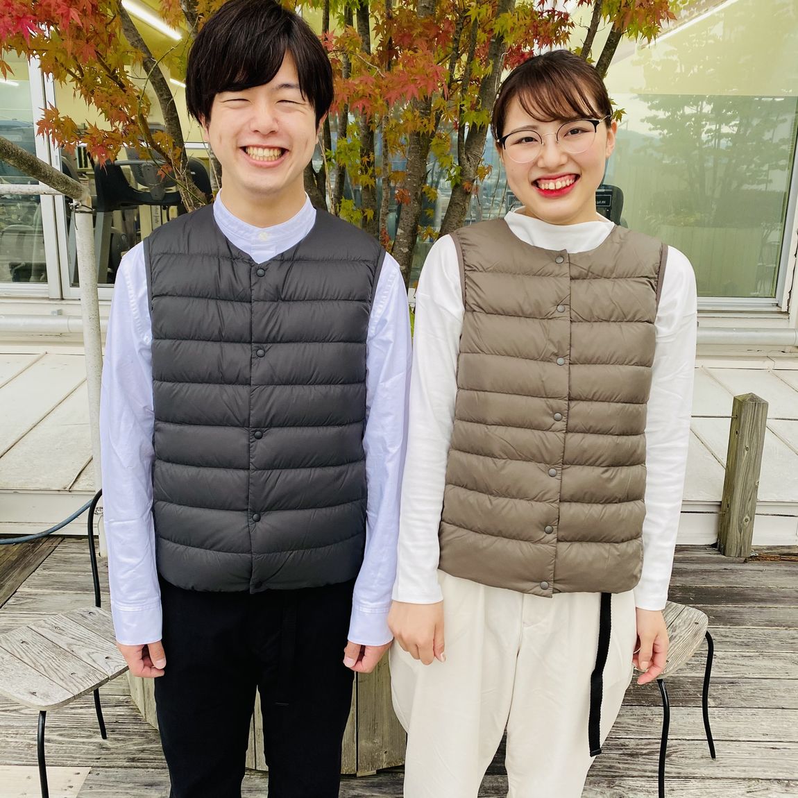 ダウンベスト