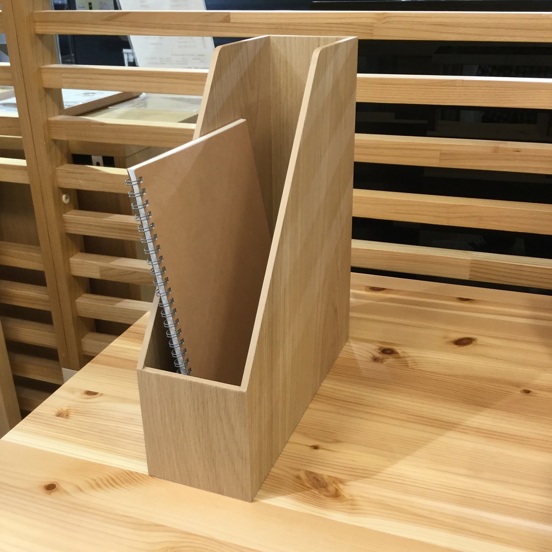 木製スタンドファイル