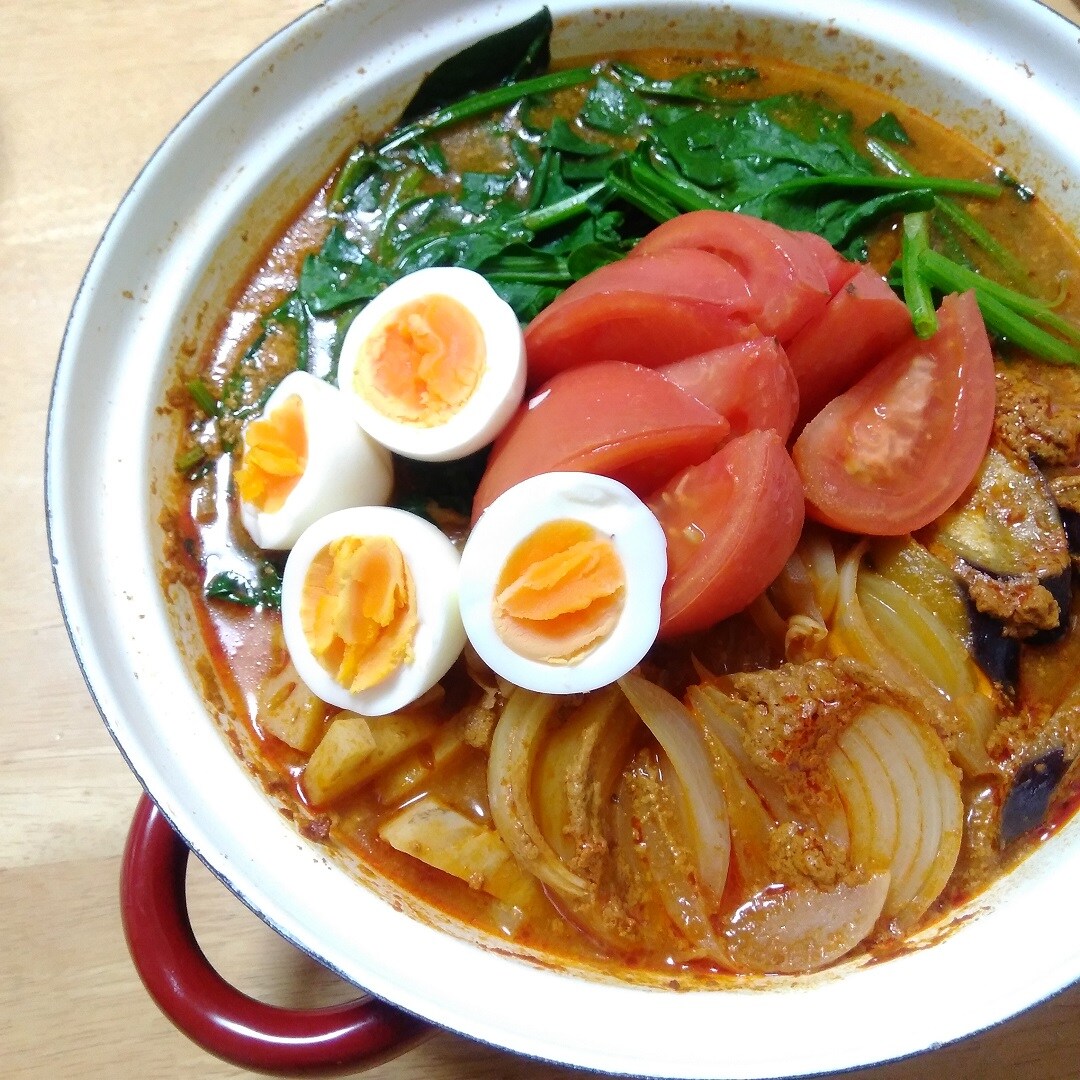 バターチキンカレー鍋
