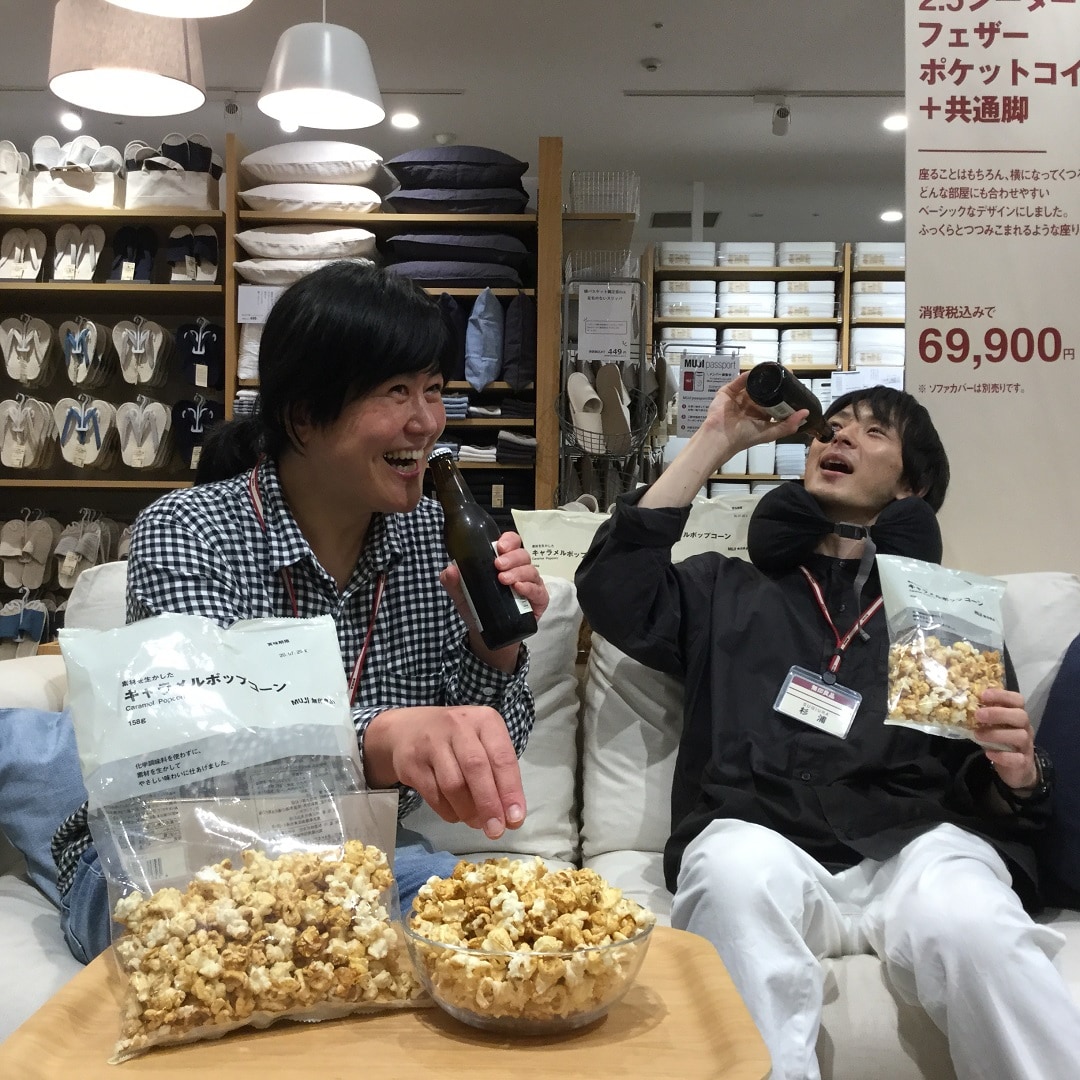 【イオンモール桑名】ポップコーン食べる