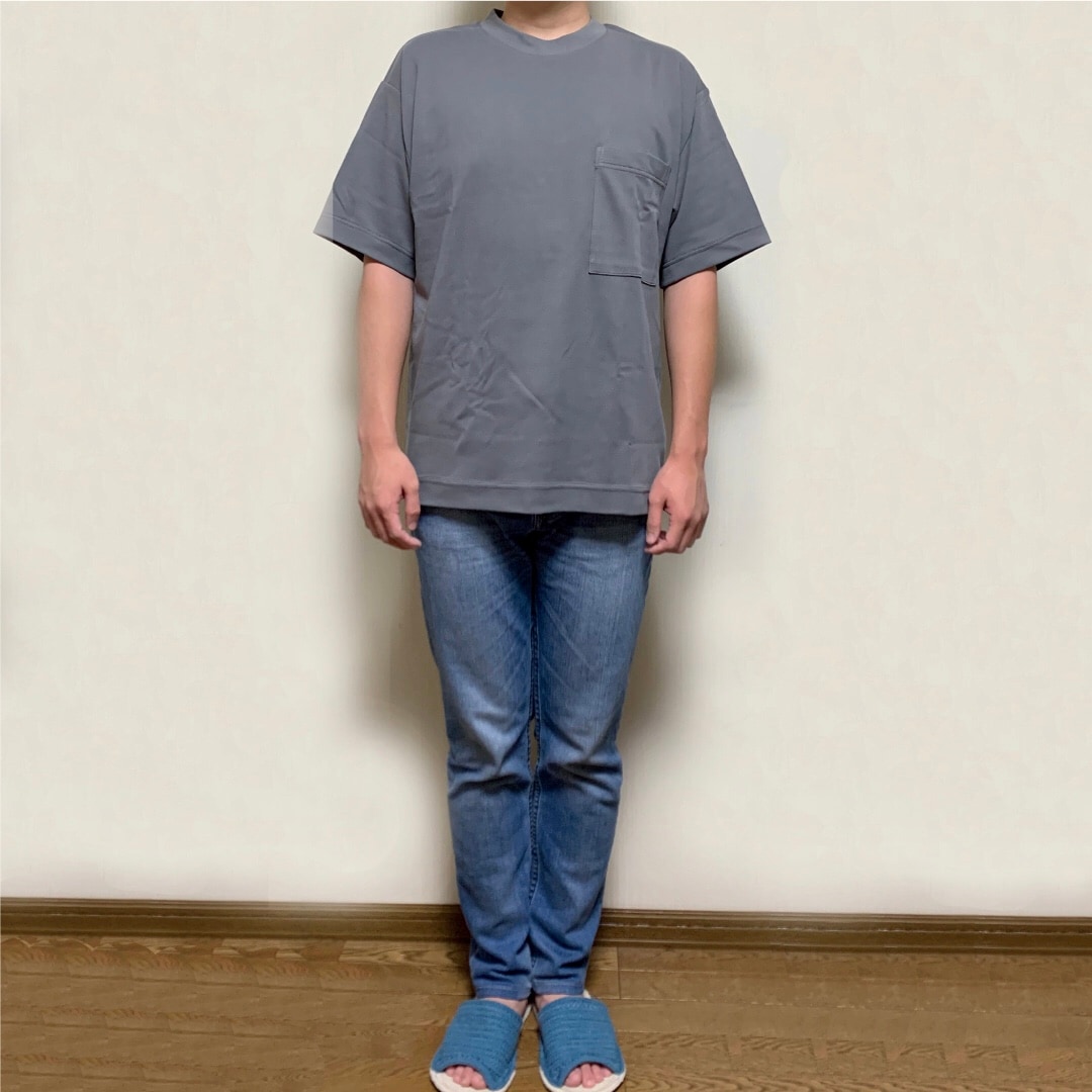 【イオンモール堺北花田】ゆるく着こなす『インド綿　二重編み　ビッグTシャツ』｜スタッフが選ぶ無印良品