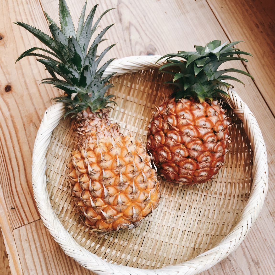 銀座 沖縄県産パイン入荷しました １f野菜売場 無印良品