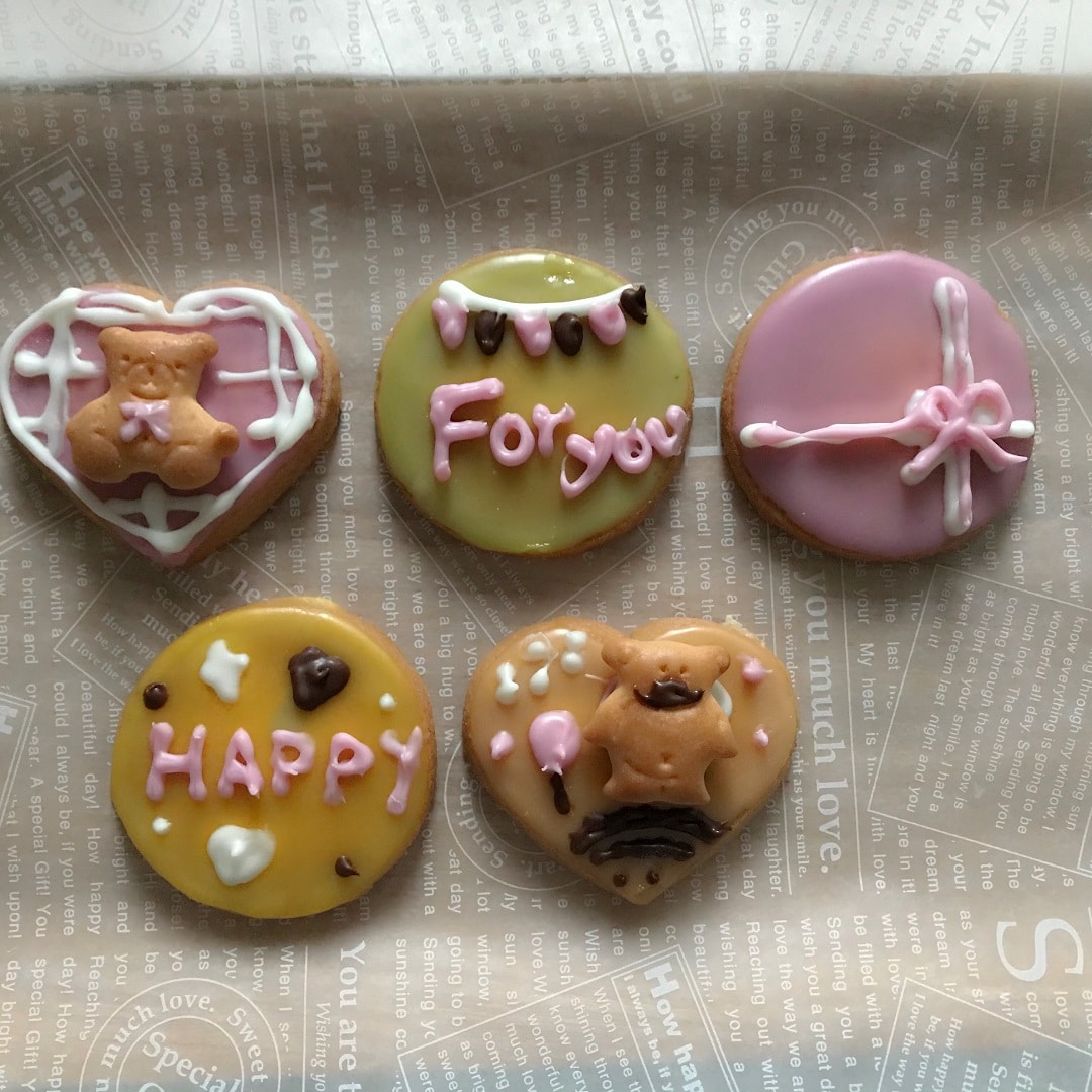 【無印良品 アピタ千代田橋】簡単にできるアイシングクッキー