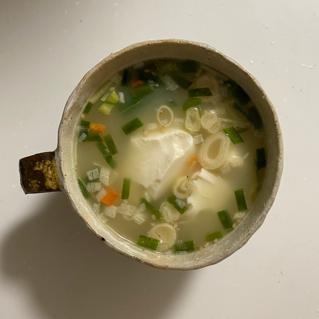 食べるスープ豆腐③