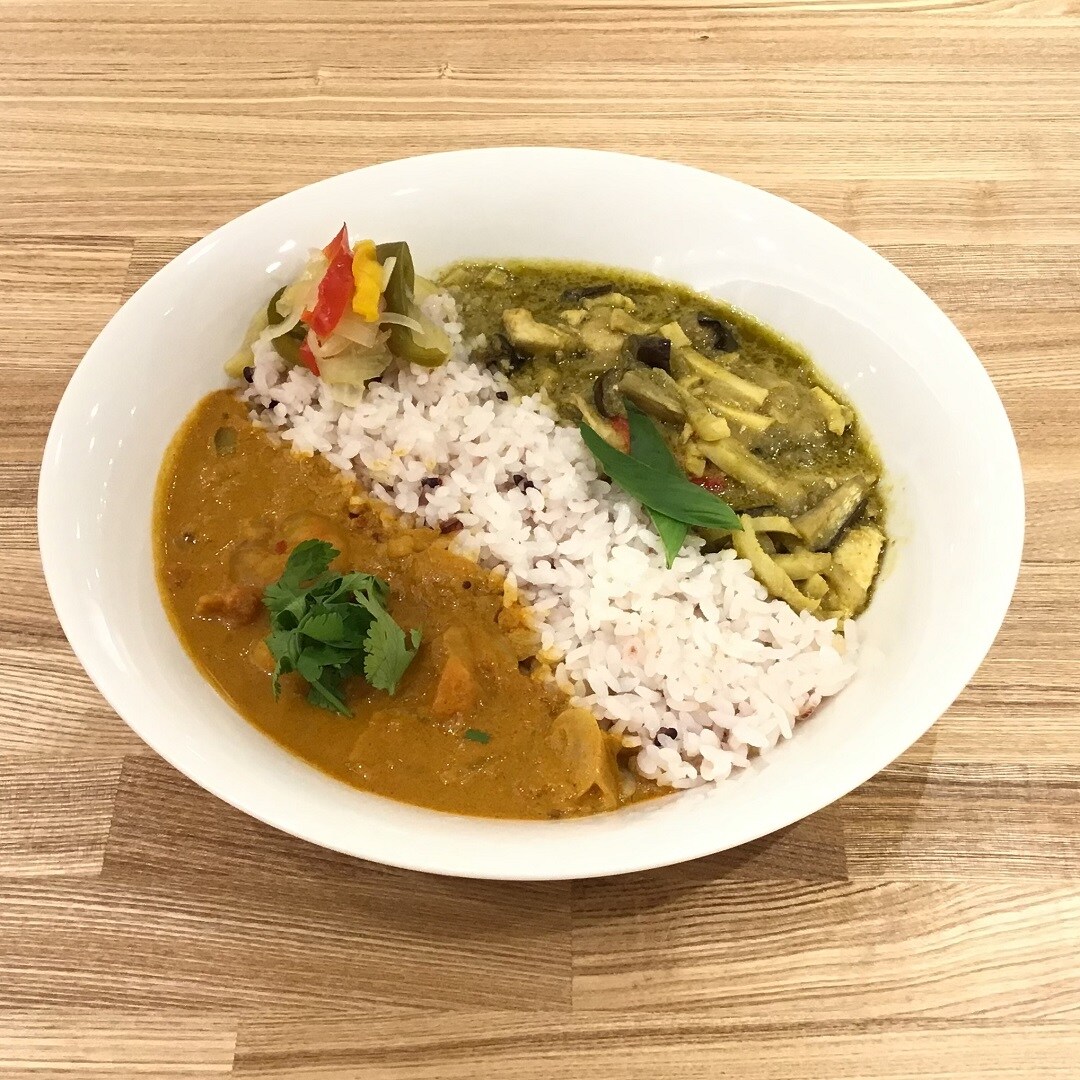 新2種盛りカレー