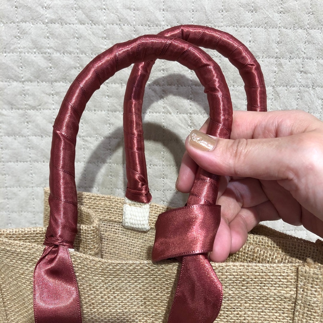 【ザ・モール仙台長町】ジュートマイバッグ　持ち手アレンジ