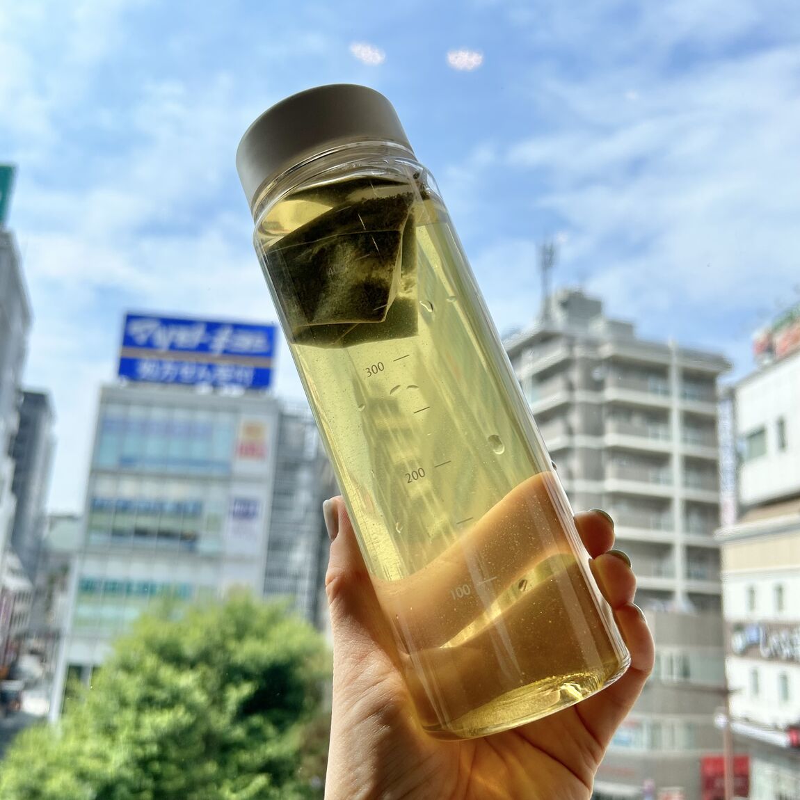 水出しアップル＆モリンガをつくってみました。