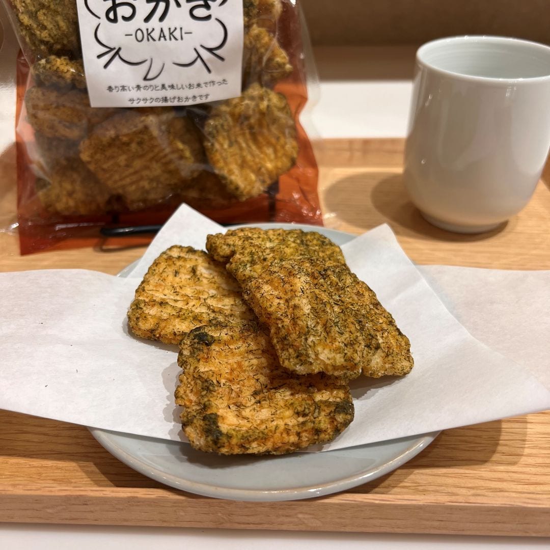 糸青のりおかき