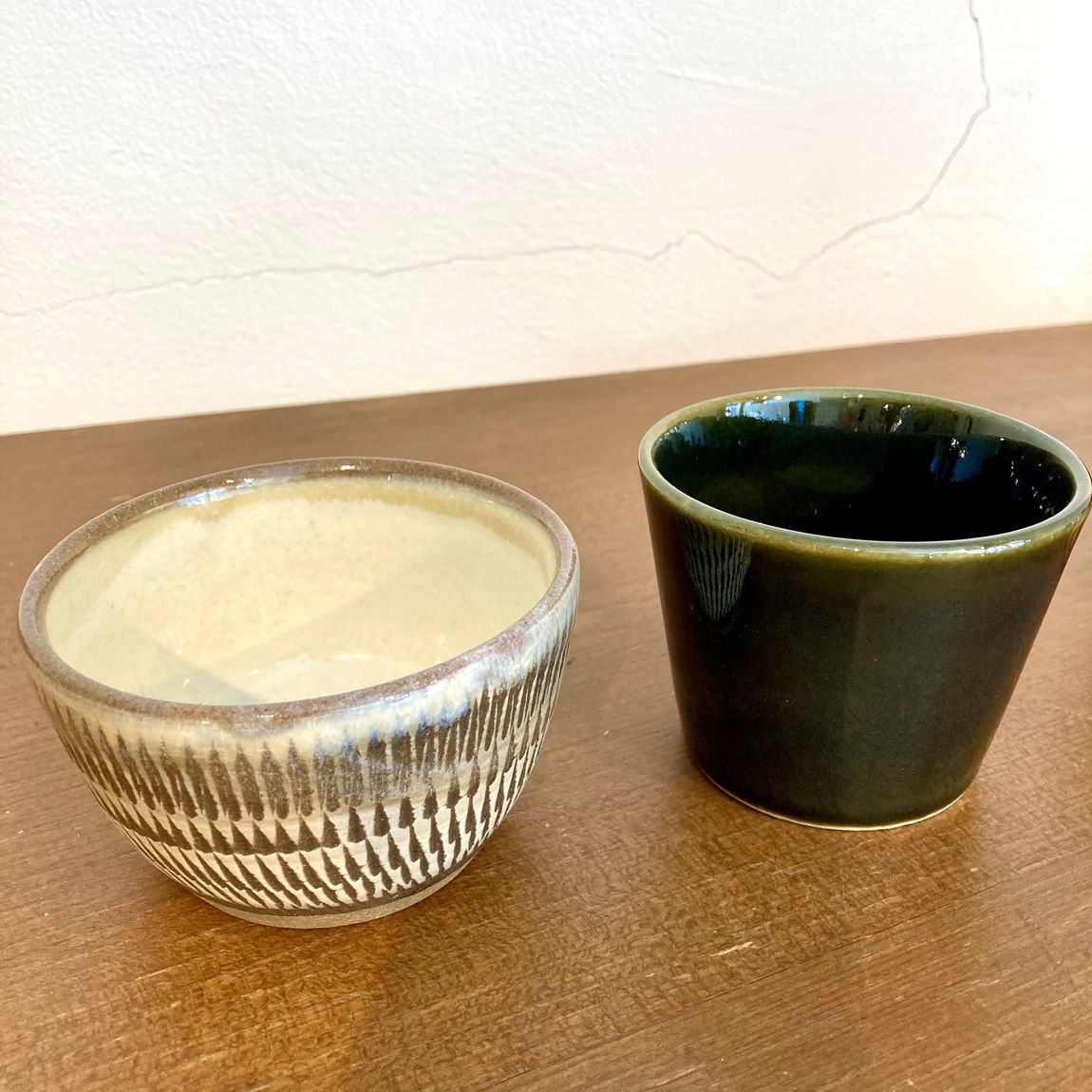 小鹿田焼と瀬戸焼
