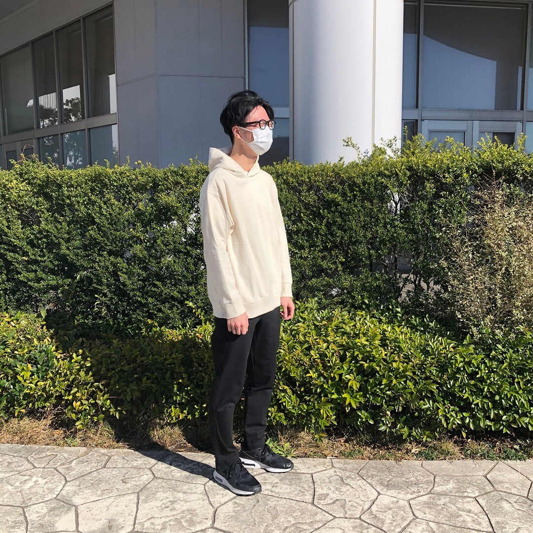裏毛パーカー