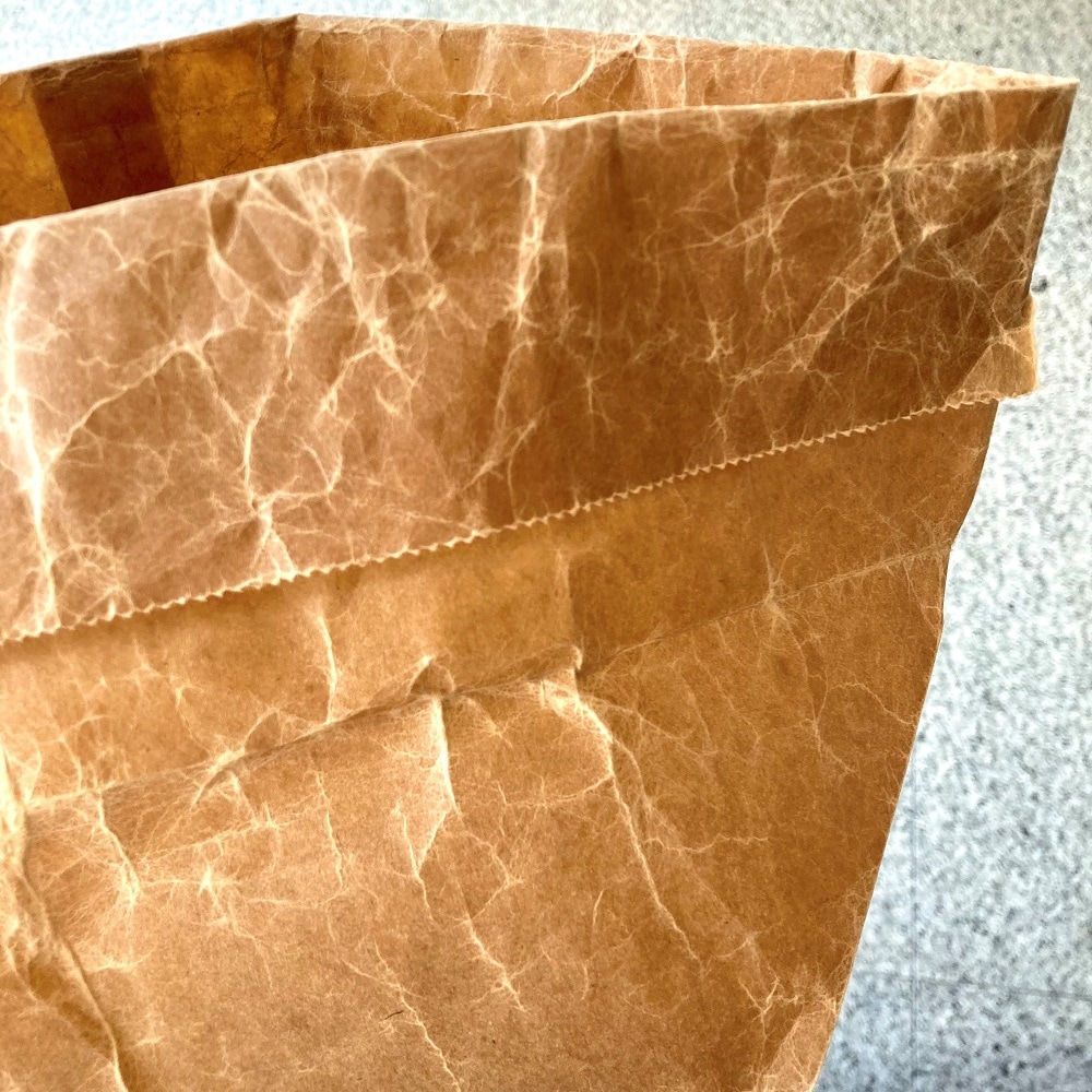 蝋引き紙袋シワ