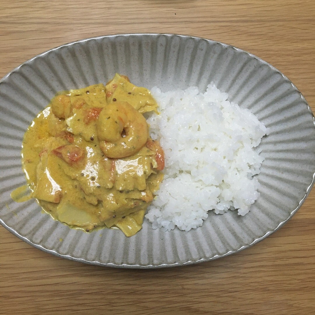 カレー出来上がり