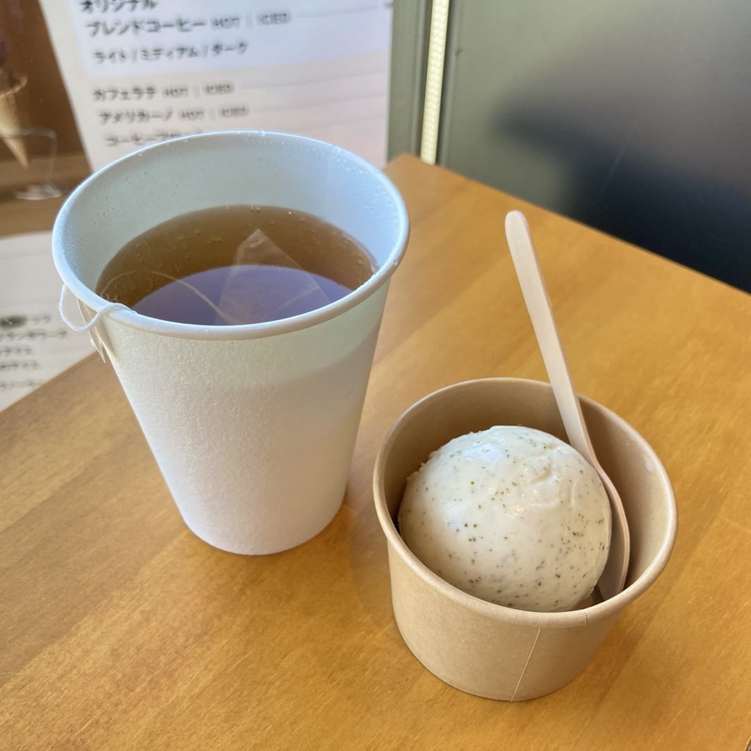 黒糖と昆布と黒豆茶