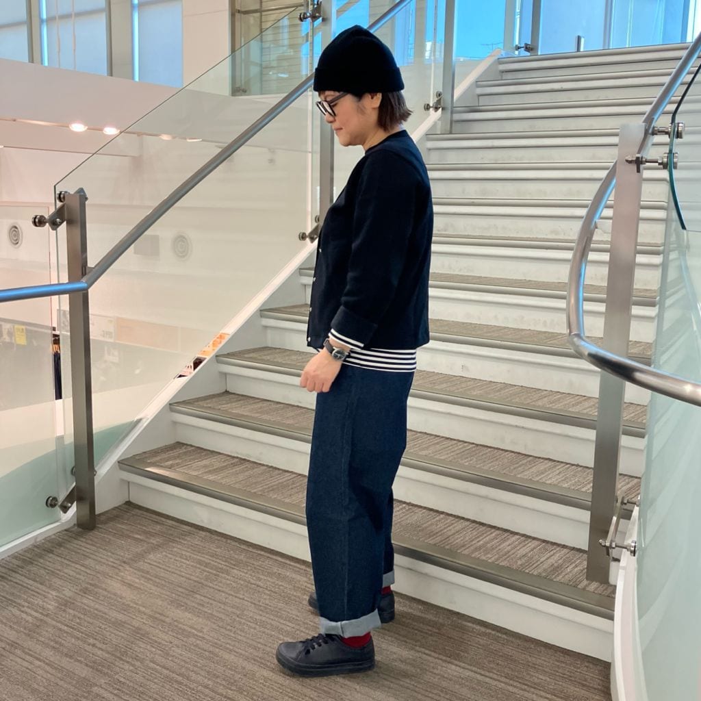 スウェットカーディガン