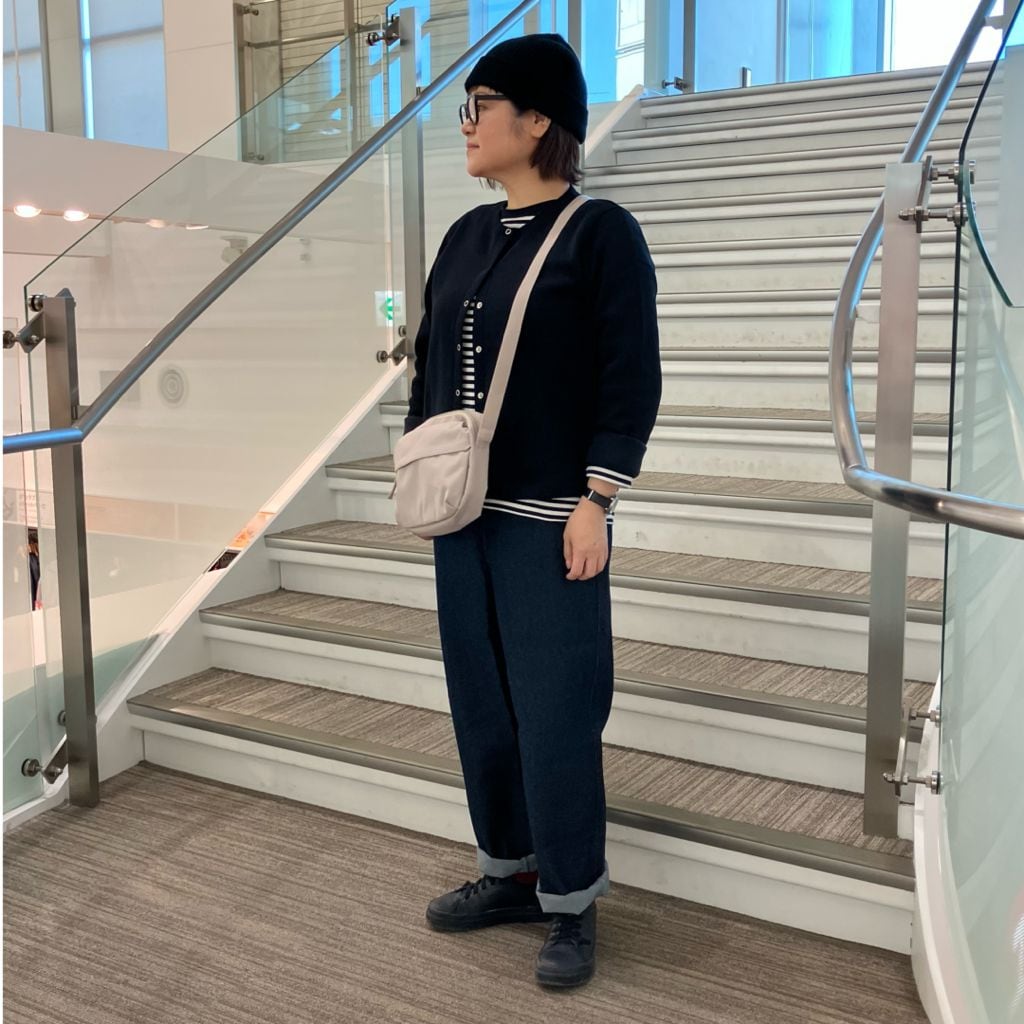 スウェットカーディガン