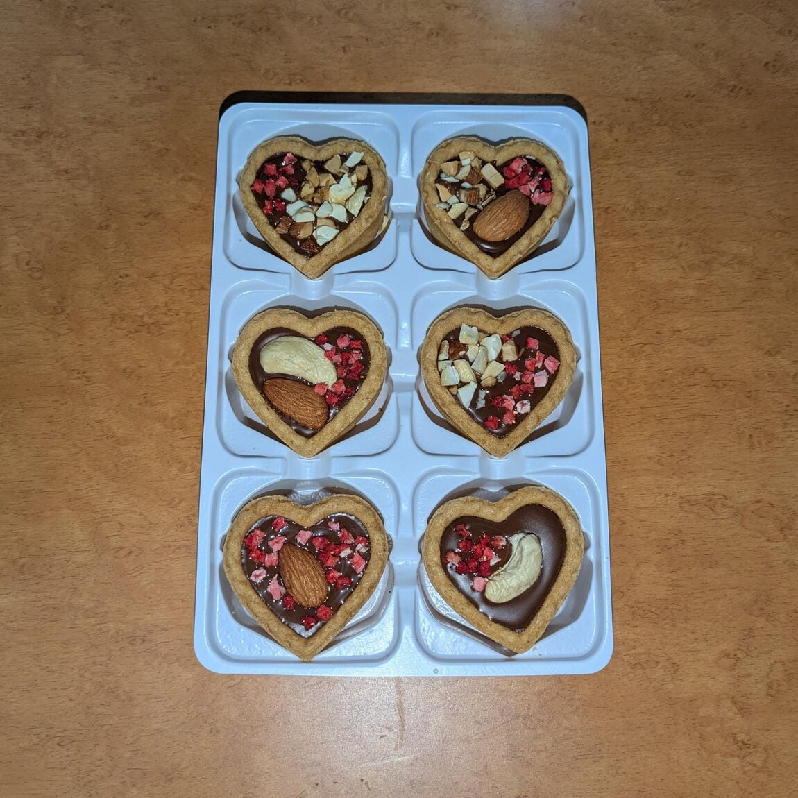 トッピングした様子