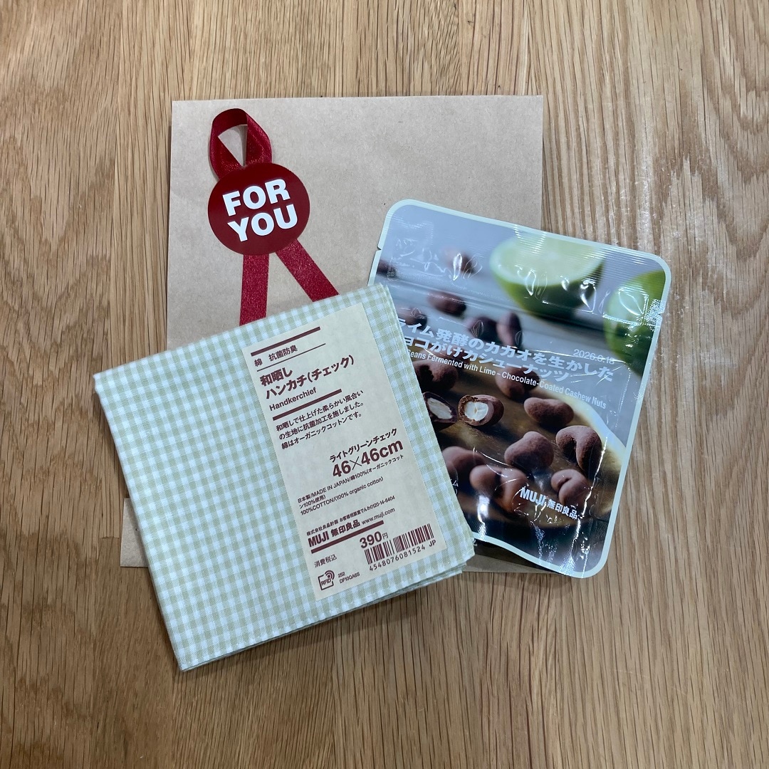 【ららぽーと和泉】無印良品のハンカチ