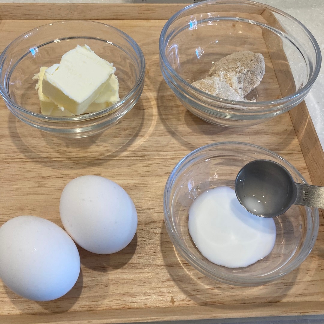 フォンダンショコラ材料