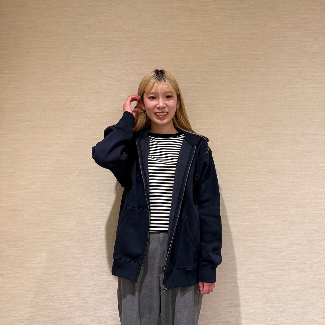 神戸阪急_パーカー_開ける