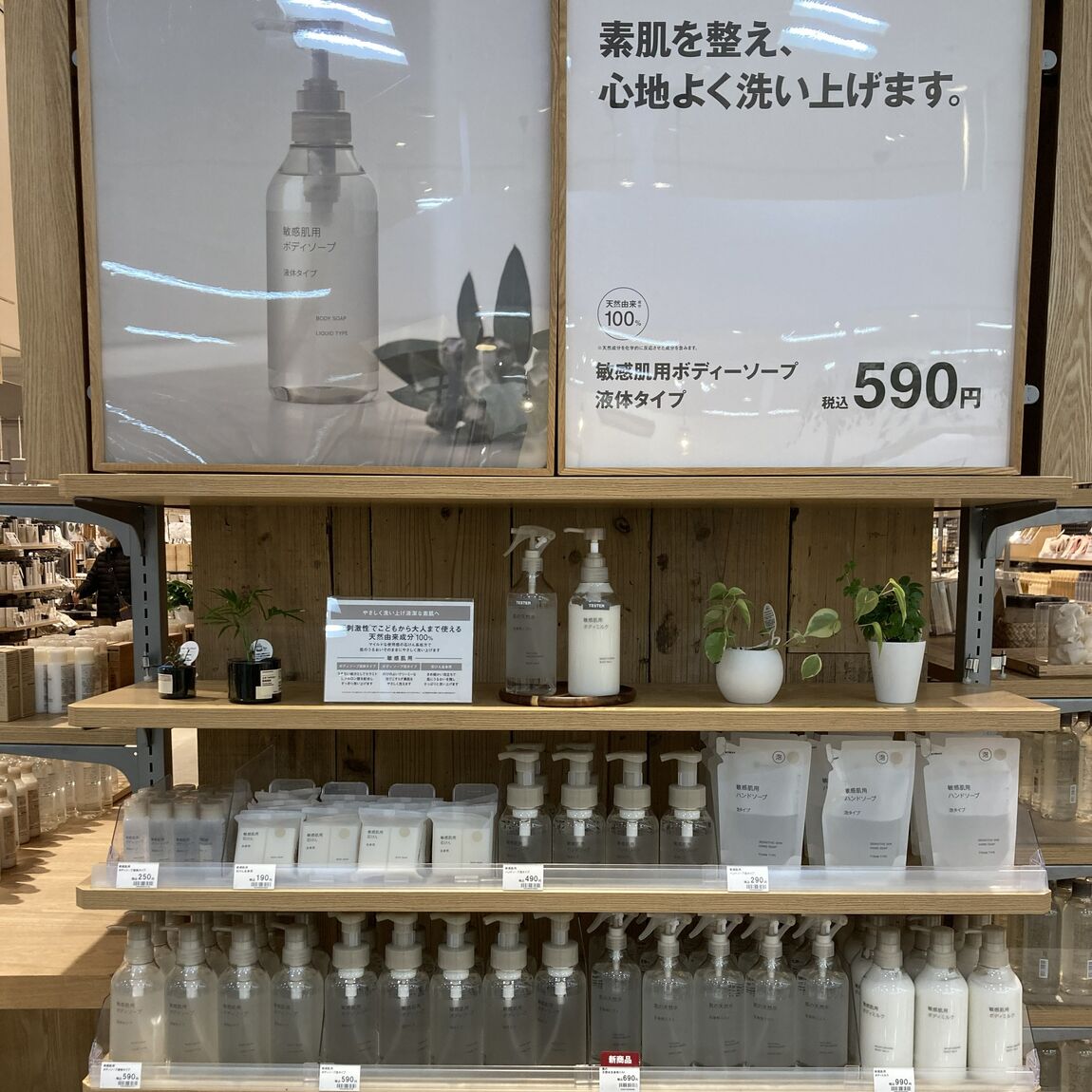 肌天　売場