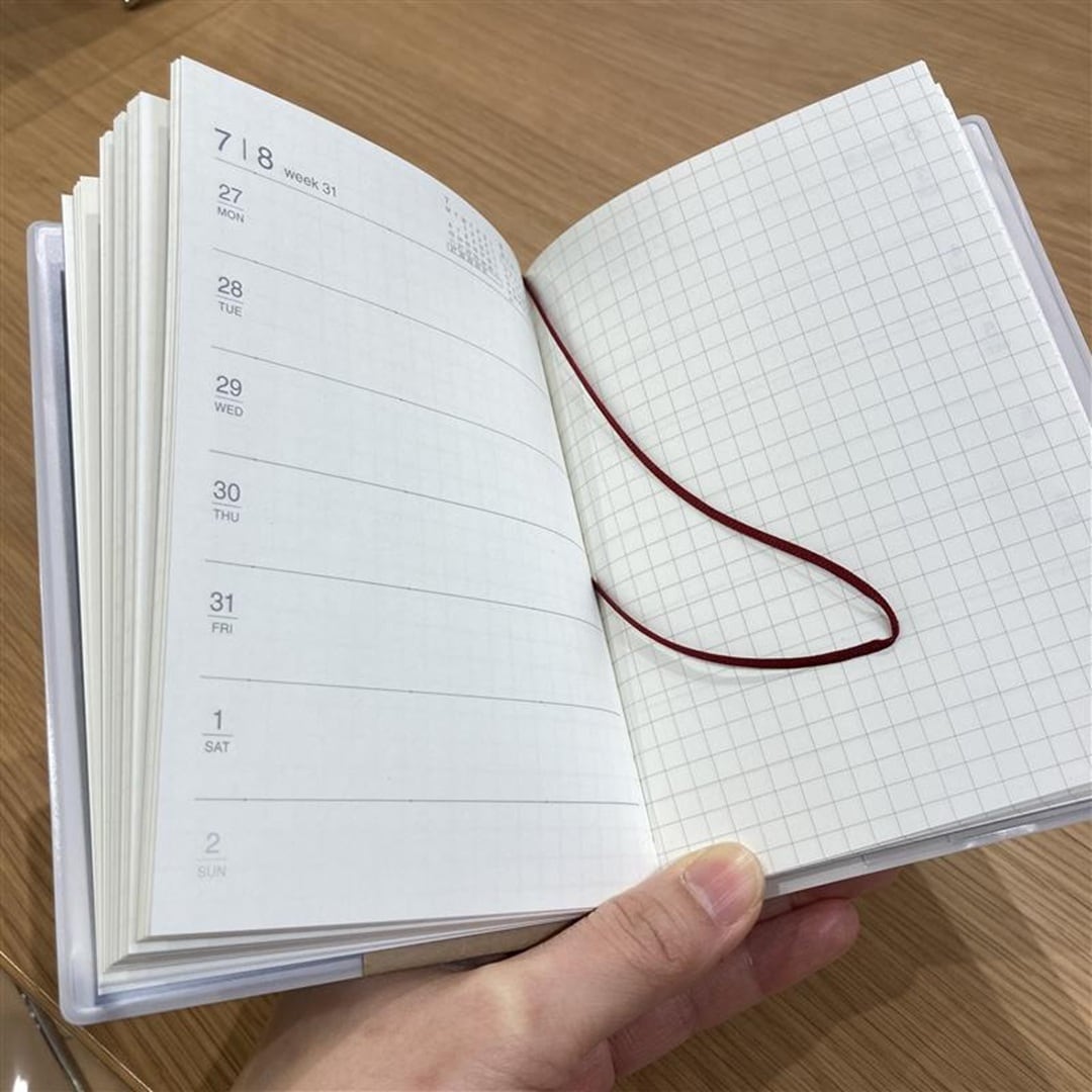 スケジュール帳しおり