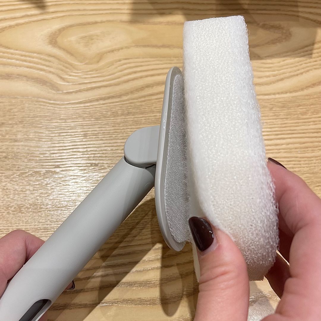 スポンジはがす