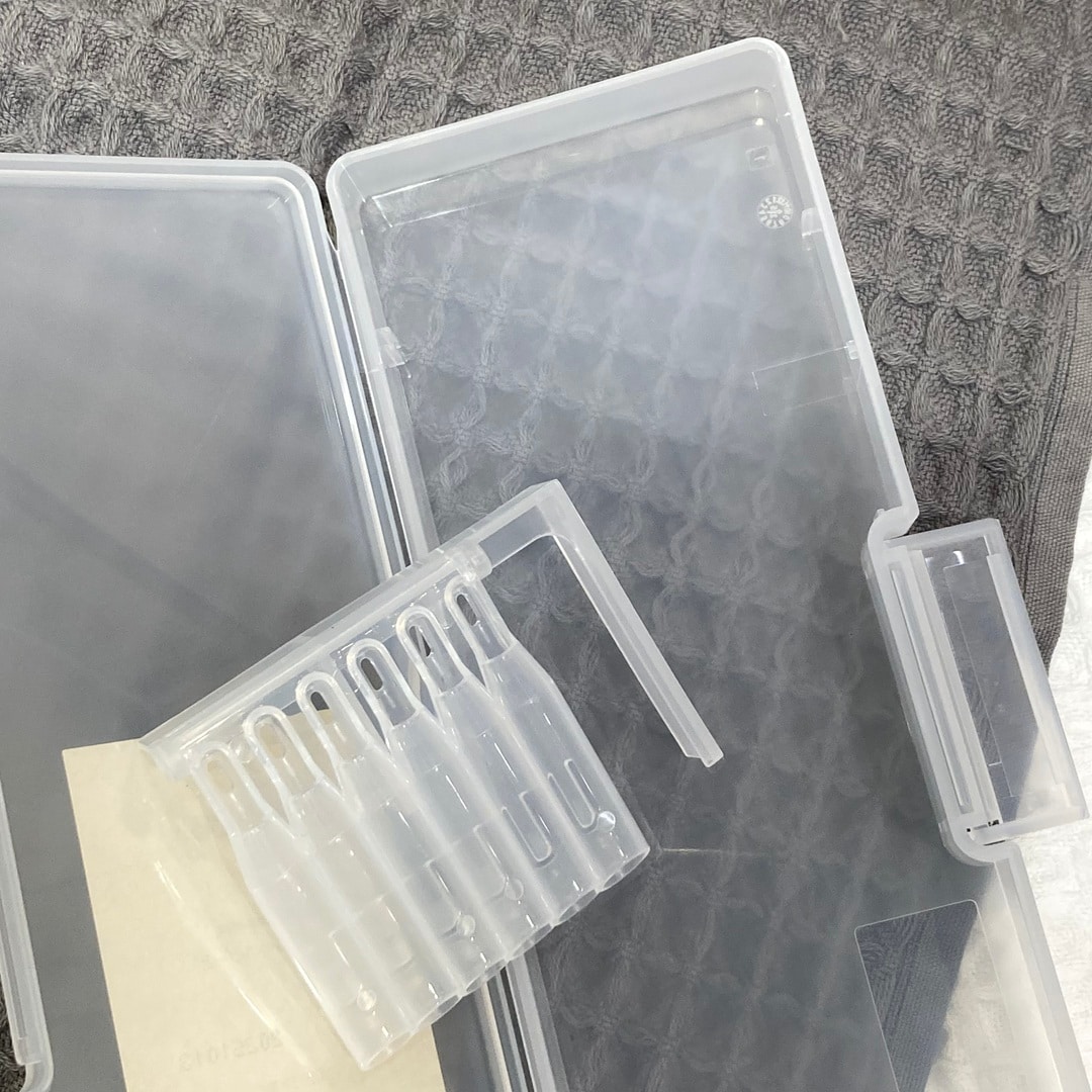 おたより　ペンケース仕切り中