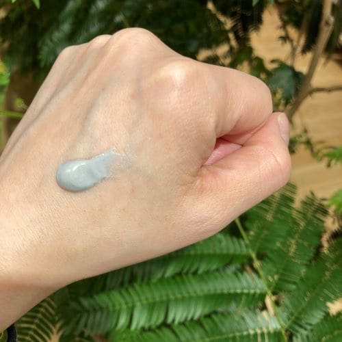 クレイ洗顔を出した画像