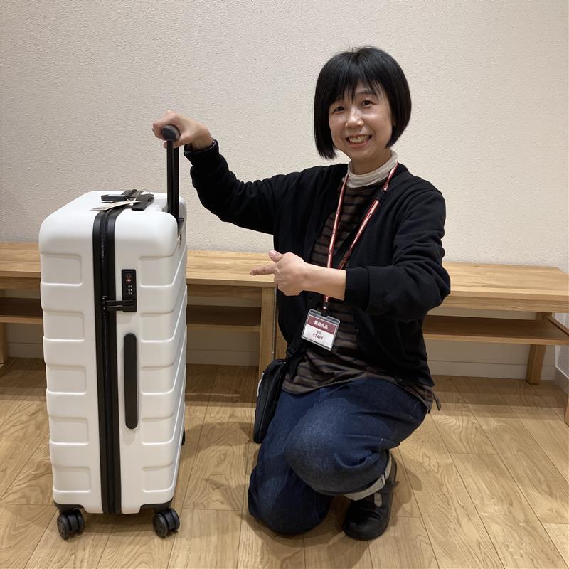 【堅田】キャリーバックもお得なこの機会にゲット