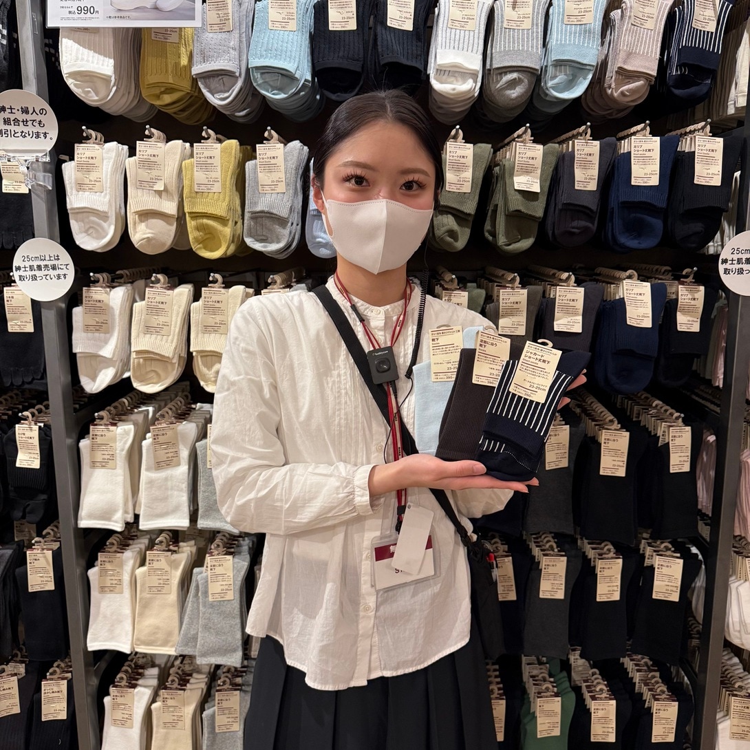 神戸阪急_衣服良品_くつした