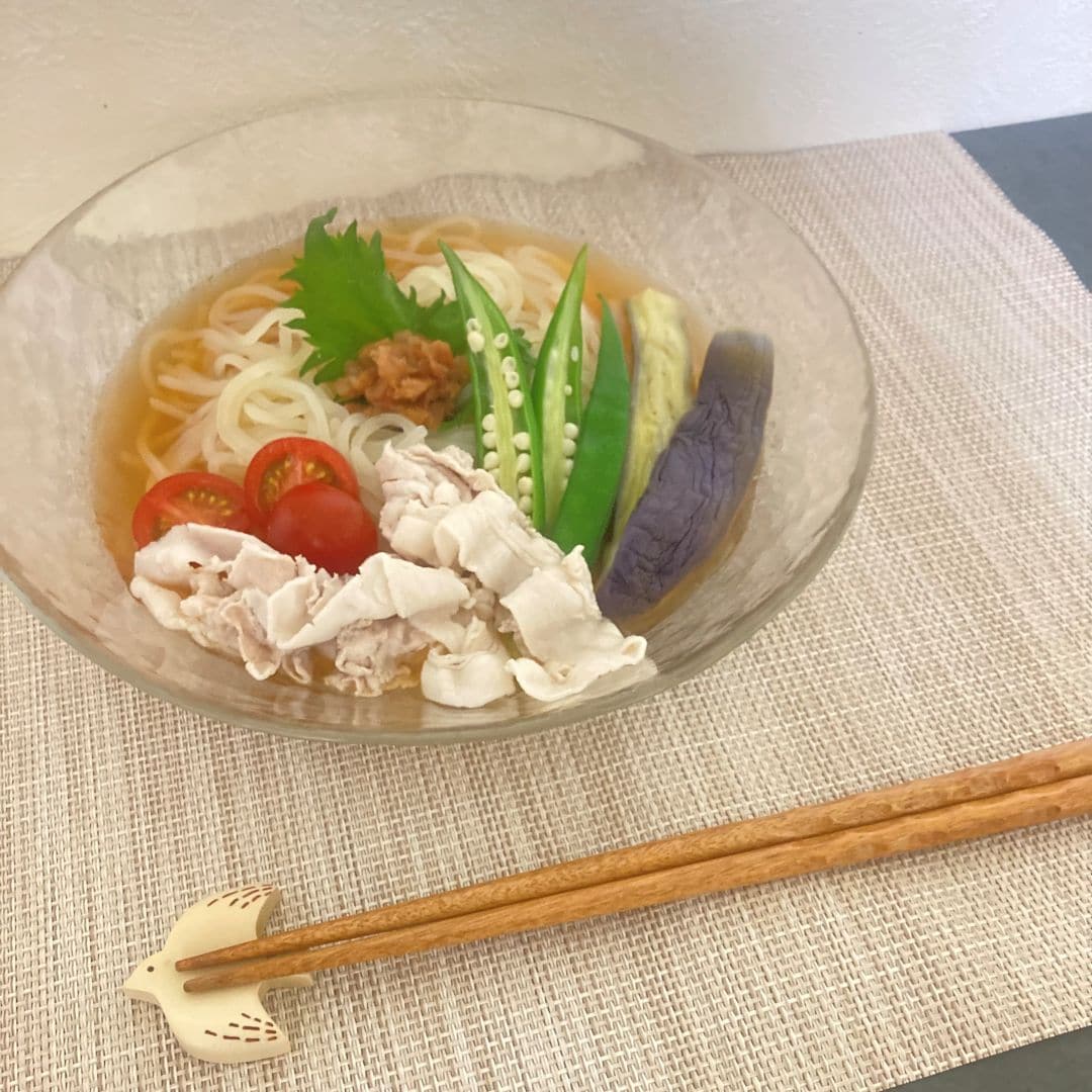 スタッフ冷麵　完成