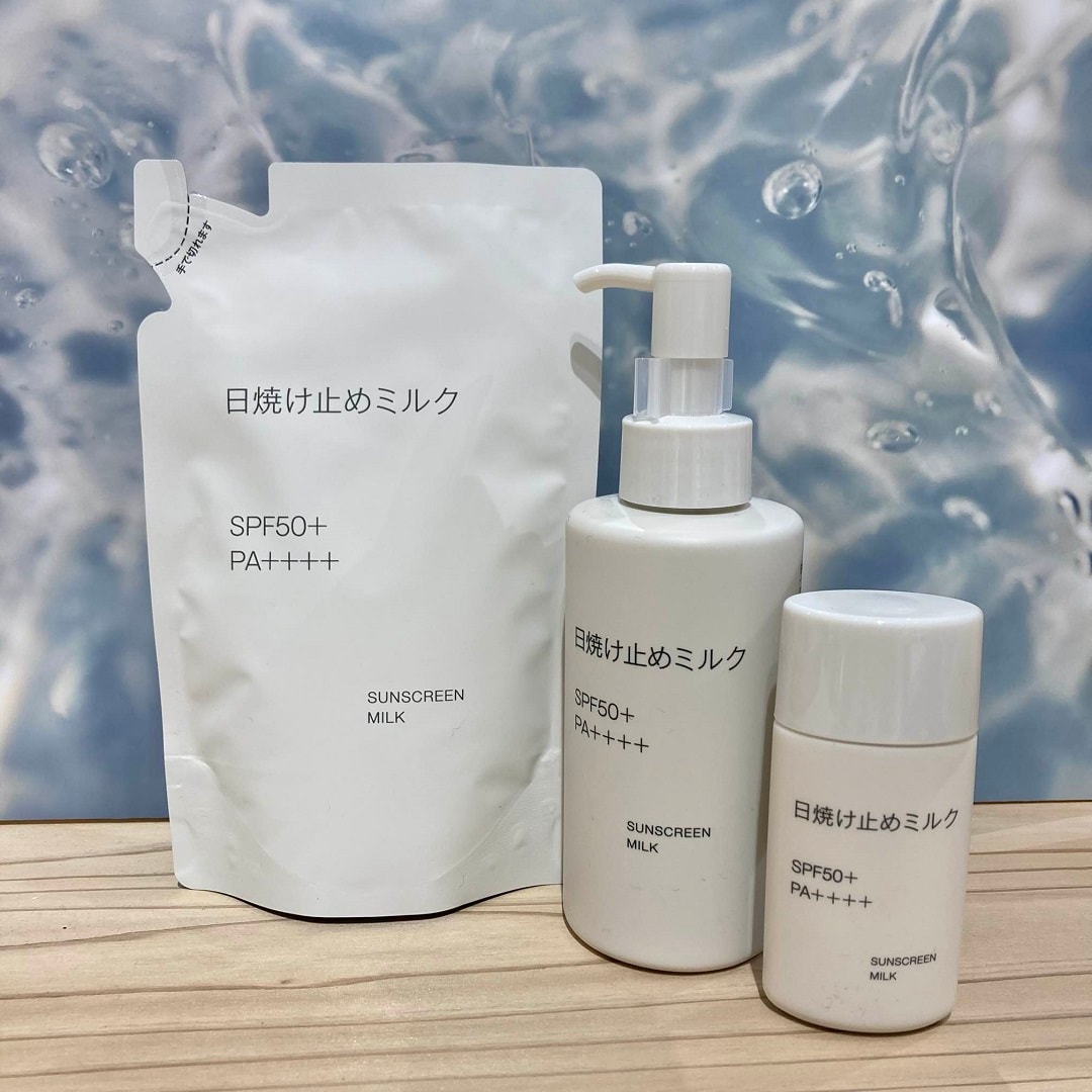 日焼け止めミルク