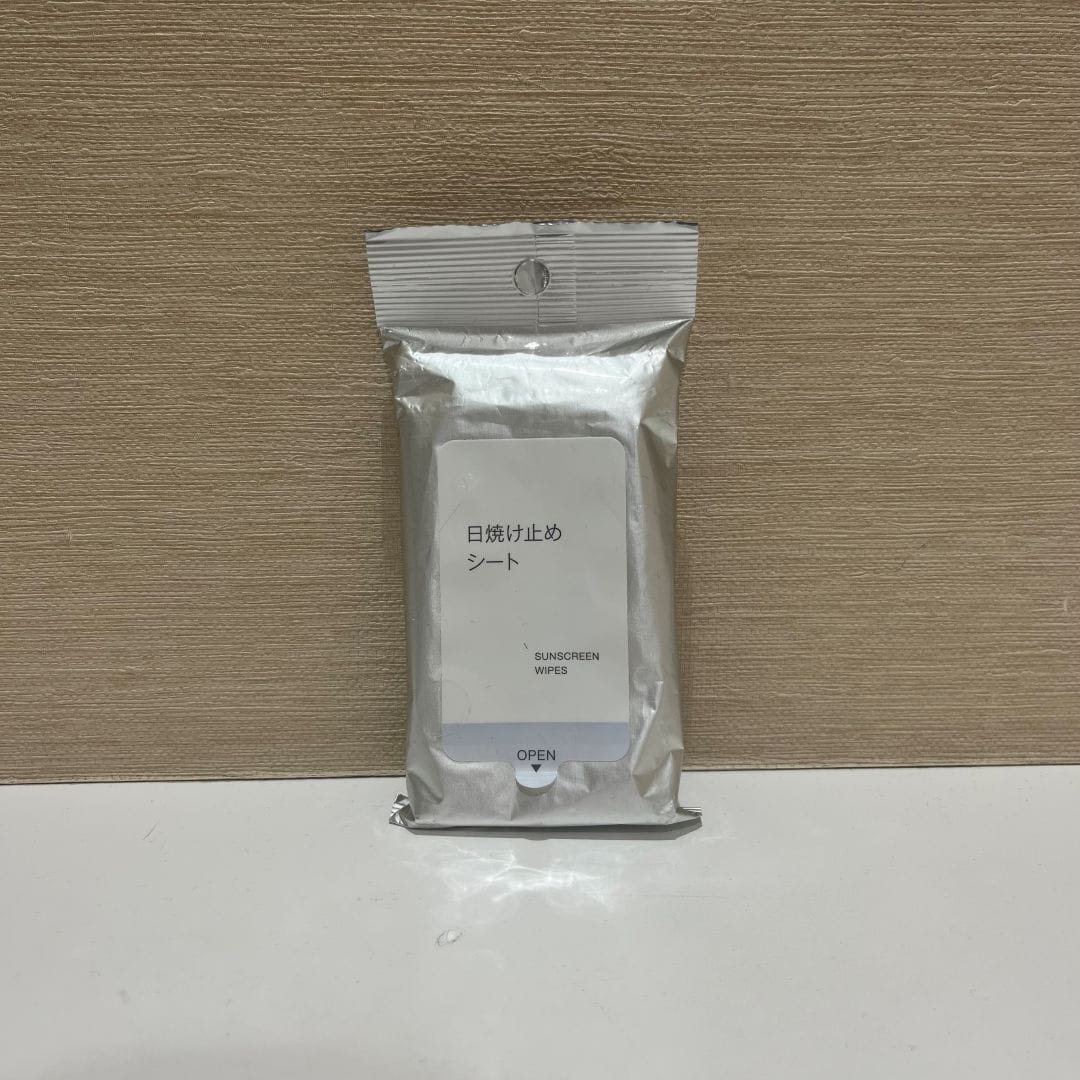 日焼け止めシートの写真