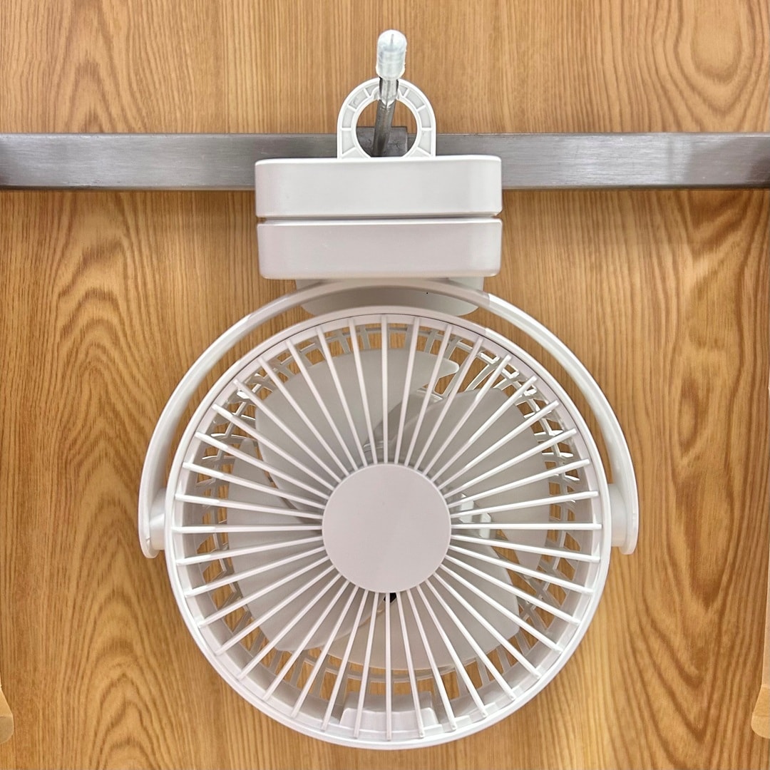 【ゆめタウン高松】クリップファン吊るす