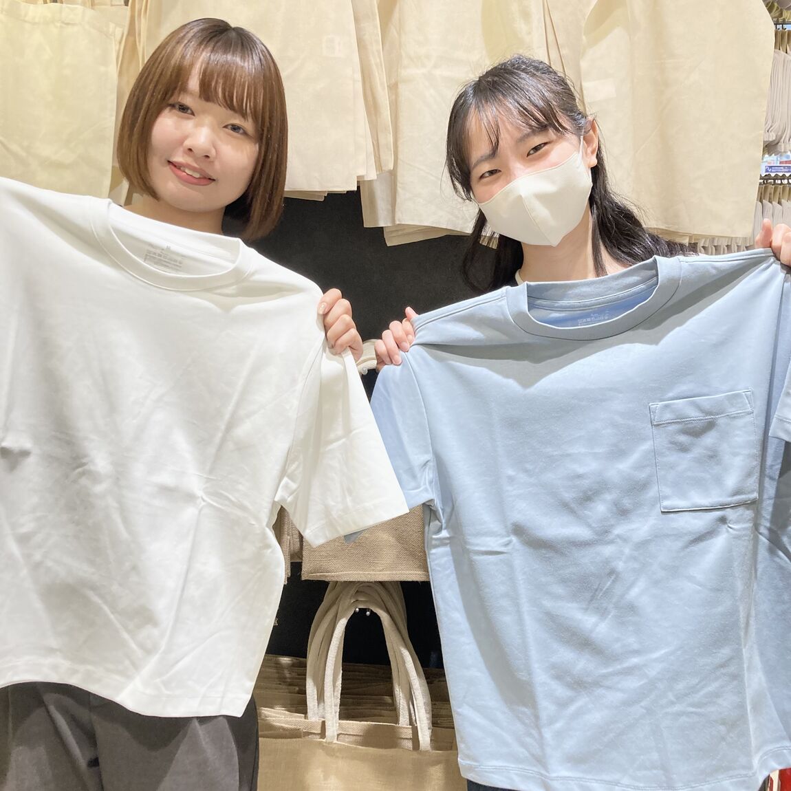 【ザ・モール仙台長町】紳士と婦人の涼感UVカットのＴシャツ
