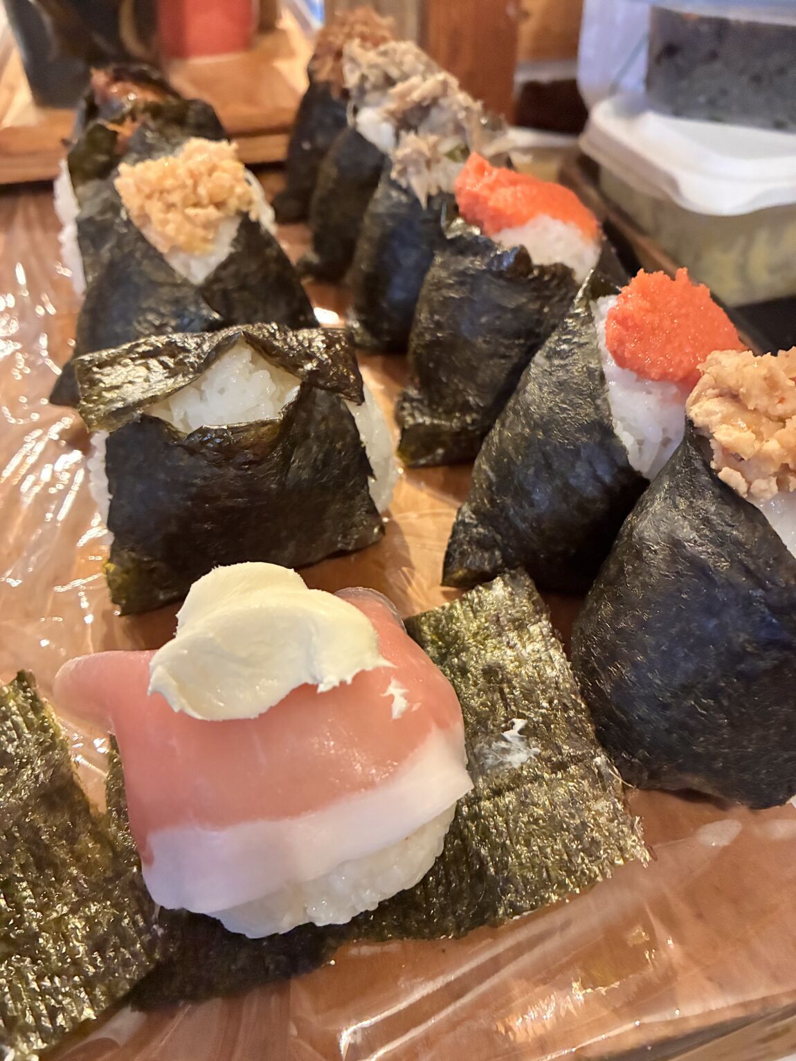 陳列おむすび
